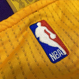Men 24 Kobe Bryant Jersey Yellow Los Angeles Lakers Swingman Jersey
