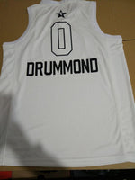 Men 0 Andre Drummond Jersey White Stephen Raptors Swingman Fanatics