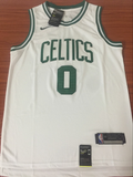 Men 0 Jayson Tatum Jersey White Boston Celtics Swingman Jersey Fanatics
