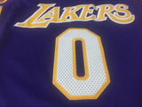 Men 0 Kyle Kuzma Jersey Purple Los Angeles Lakers Swingman Fanatics