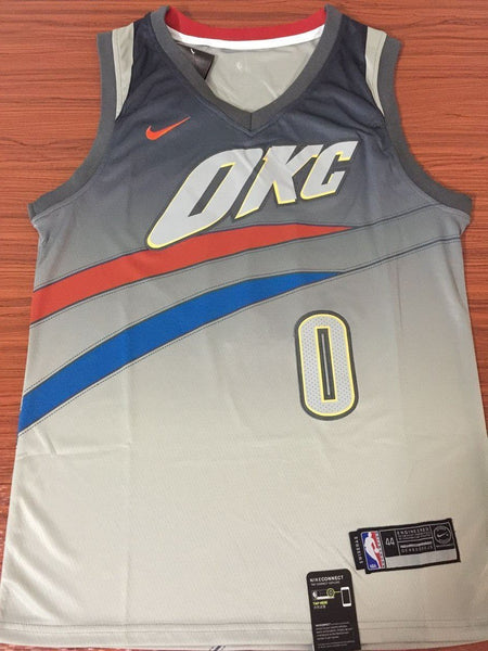 Men 0 Russell Westbrook Jersey City Edition Oklahoma City Thunder Fanatics