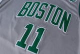 Men 11 Kyrie Irving Celtics Jersey Gray City Edition Authentic Player