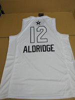 All Star Men 12 LaMarcus Aldridge Jersey White San Antonio Spurs Fanatics