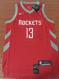 Men 13 James Harden Jersey Red Houston Rockets Swingman Fanatics