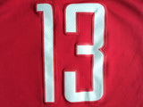 Men 13 James Harden Jersey Red Swingman Houston Rockets Fanatics
