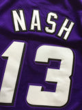 Men 13 Steve Nash Jersey Purple Phoenix Suns Throwback Swingman Jersey
