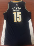 Men 15 Nikola Jokic Jersey Black Denver Nuggets Swingman Jersey Fanatics