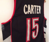 Men 15 Vince Carter Jersey Black Toronto Raptors Swingman Jersey Throwback
