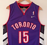 Men 15 Vince Carter Jersey Purple Toronto Raptors Swingman Jersey Throwback