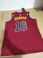 Men 16 Cedi Osman Jersey Red Cleveland Cavaliers Jersey Fanatics