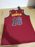 Men 16 Cedi Osman Jersey Red Cleveland Cavaliers Jersey Fanatics