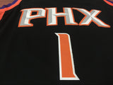 Men 1 Devin Booker Jersey Black Phoenix Suns Jersey Fanatics Swingman