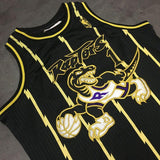 Men 1 Tracy McGrady Jersey Gold Toronto Raptors Jersey Swingman Special