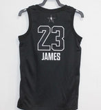 Men 2018 All Star CAVS 23Lebron James Jersey Black Cleveland Cavaliers