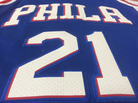 Men 21 Joel Embiid Jersey Blue Philadelphia 76ers Swingman Jersey Fanatics