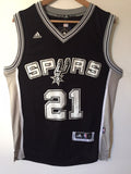 Men 21 Tim Duncan Jersey Black San Antonio Spurs Swingman Jersey Fanatics