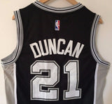Men 21 Tim Duncan Jersey Black San Antonio Spurs Swingman Jersey Fanatics