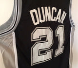 Men 21 Tim Duncan Jersey Black San Antonio Spurs Swingman Jersey Fanatics