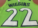 Men 22 Andrew Wiggins Jersey Green Minnesota Timberwolves Fanatics