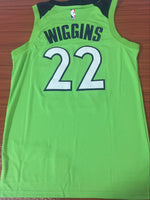 Men 22 Andrew Wiggins Jersey Green Minnesota Timberwolves Fanatics