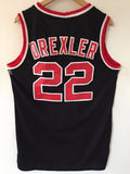 Men 22 Clyde Drexler Jersey Black Portland Trailblazers Swingman Jersey