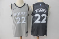 Men 22 Andrew Wiggins City Jersey Gray Minnesota Timberwolves Fanatics
