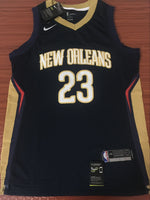 Men 23 Anthony Davis Jersey Black New Orleans Pelicans Swingman Fanatics