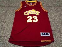 Men CAVS 23 Lebron James Jersey Red Cleveland Cavaliers Jersey Swingman