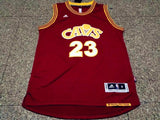 Men CAVS 23 Lebron James Jersey Red Cleveland Cavaliers Jersey Swingman