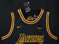 Men 24 Kobe Bryant Jersey City Edition Black Los Angeles Lakers Jersey Player