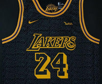 Men 24 Kobe Bryant Jersey City Edition Black Los Angeles Lakers Jersey Player