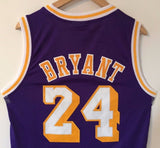 Men 24 Kobe Bryant Jersey Purple Los Angeles Lakers Swingman Jersey