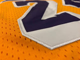 Men 24 Kobe Bryant Jersey Yellow Los Angeles Lakers Swingman Jersey