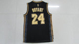 Men 24 Kobe Bryant Jersey Black Los Angeles Lakers Swingman Retro Jersey