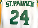 Men 24 Kyrie Irving Jersey White St. Patrick High School Swingman Jersey