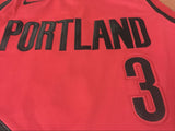 Men 3 C J McCollum Jersey Red Portland Trail Blazers Jersey Fanatics
