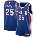 Men 25 Ben Simmons 76ers Jersey Blue Philadelphia 76ers Jersey Fanatics