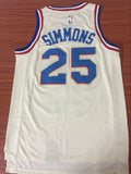Men 25 Ben Simmons City Jersey White Philadelphia 76ers City Edition Jersey
