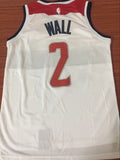Men 2 John Wall Jersey White Washington Wizards Throwback Swingman Fanatics