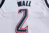 Men 2 John Wall Jersey White Washington Wizards Throwback Swingman Jersey