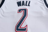 Men 2 John Wall Jersey White Washington Wizards Throwback Swingman Jersey