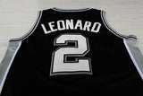 Men 2 Kawhi Leonard Jersey Black San Antonio Spurs Swingman Jersey Fanatics