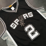 Men 2 Kawhi Leonard Jersey Black San Antonio Spurs Jersey Swingman Special