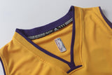 Men 2 Lonzo Ball Swingman Jersey Yellow Los Angeles Lakers Jersey Swingman