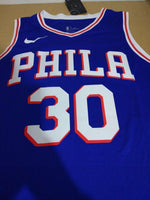 Men 30 Furkan Korkmaz Jersey Blue Philadelphia 76ers Swingman Jersey Fanatics