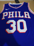 Men 30 Furkan Korkmaz Jersey Blue Philadelphia 76ers Swingman Jersey Fanatics
