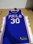 Men 30 Furkan Korkmaz Jersey Blue Philadelphia 76ers Swingman Jersey Fanatics