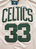 Men 33 Larry Bird Jersey White Boston Celtics Swingman Jersey Fanatics