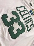 Men 33 Larry Bird Jersey White Boston Celtics Swingman Jersey Fanatics