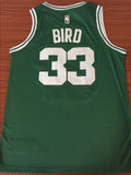 Men 33 Larry Bird Jersey Green Boston Celtics Jersey Swingman Fanatics
